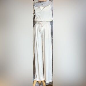 bobi BLACK silk drawstring pant